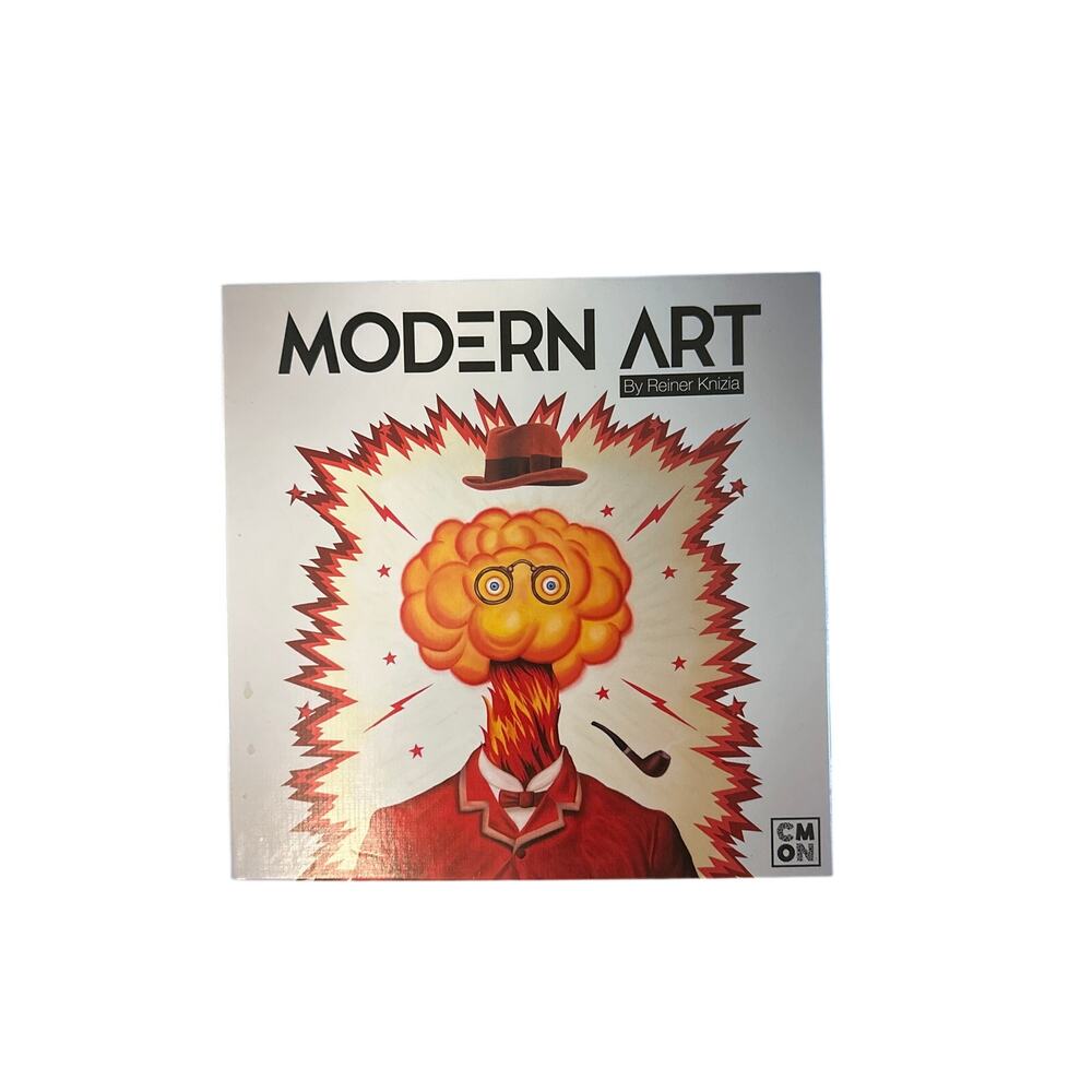 Modern Art by Reiner Knizia Board Game CMON 14+ Buy Sell Paintings